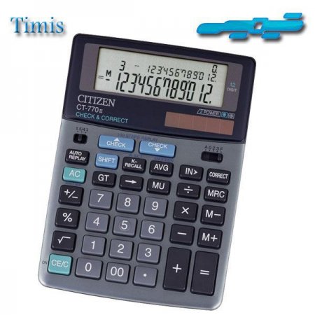 ماشین حساب سیتیزن مدل CT-770II